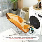 1-Piece Autumn Leaves Tropical Plants Botanical  Ironing Board Cover, Universal Size, Without Board