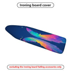 1-Piece Colorful Dragonfly Starry Sky Fantasy  Ironing Board Cover, Universal Size, Without Board