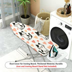 1-Piece Cute Cat Heart Pattern  Ironing Board Cover, Universal Size, Without Board