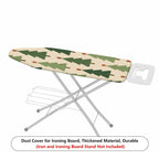 1-Piece Christmas Green Tree Star  Ironing Board Cover, Universal Size, Without Board