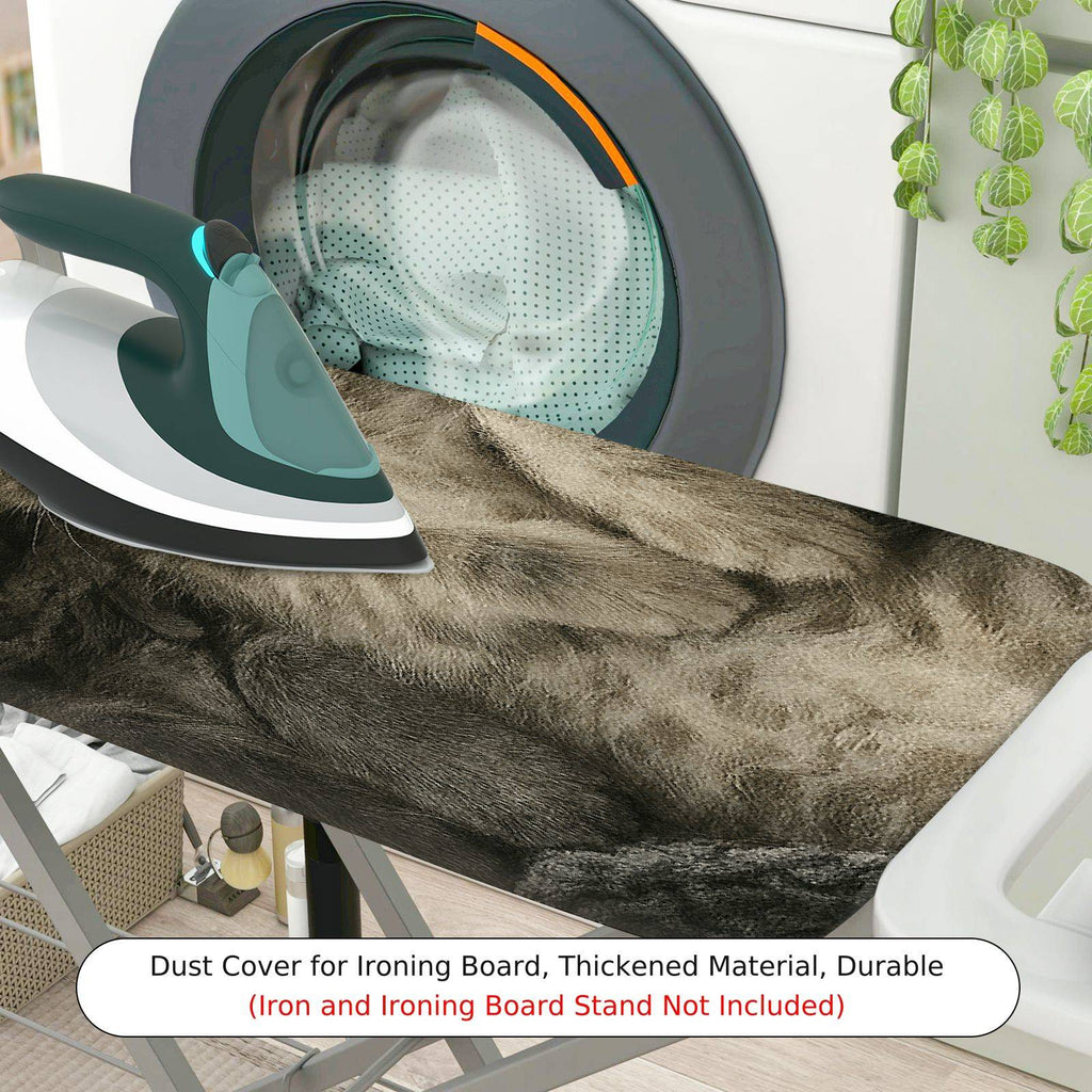 1-Piece Cat Sleeping Cozy Textile  Ironing Board Cover, Universal Size, Without Board