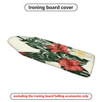 1-Piece Tropical Floral Hibiscus  Ironing Board Cover, Universal Size, Without Board