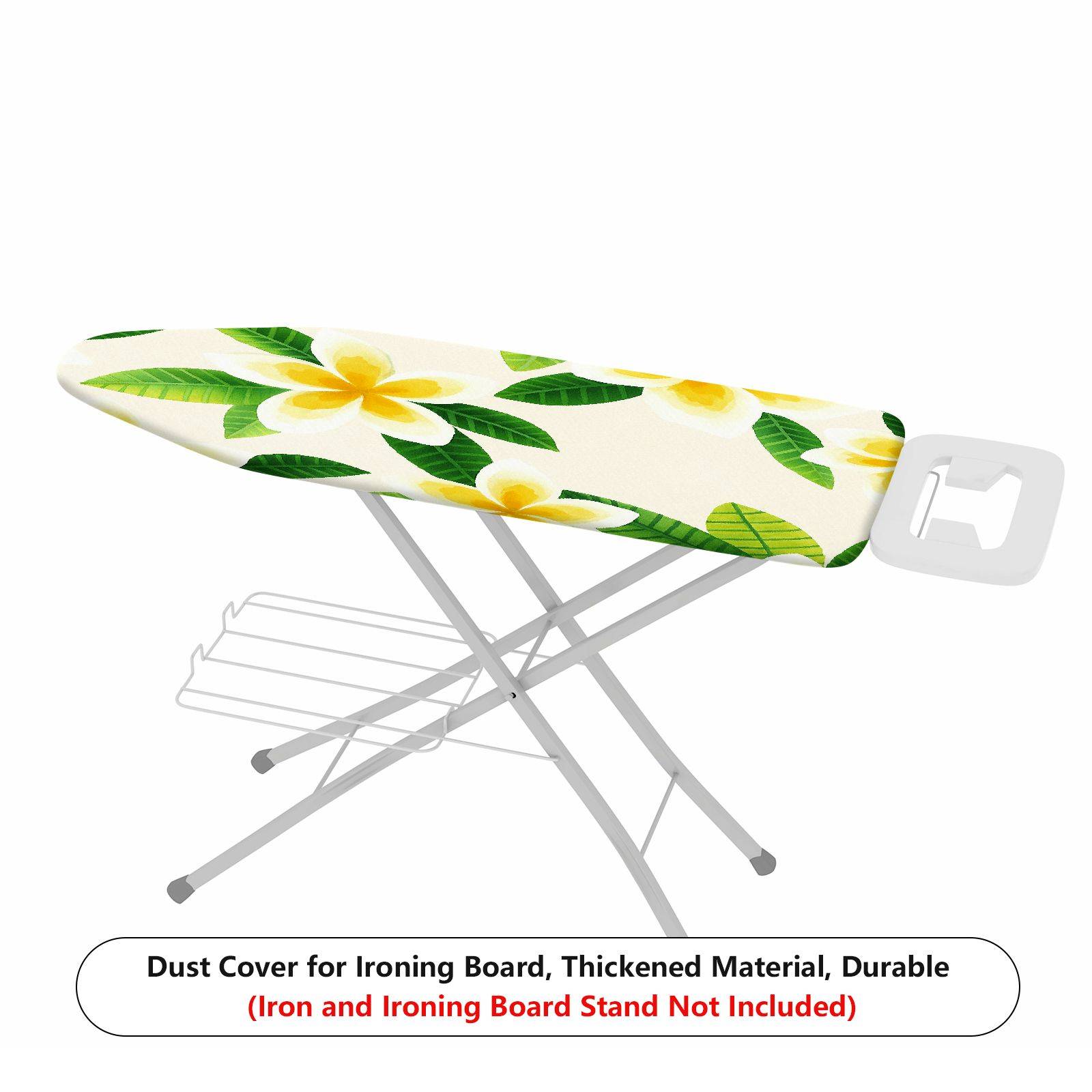 1-Piece Floral Leaf Tropical  Ironing Board Cover, Universal Size, Without Board