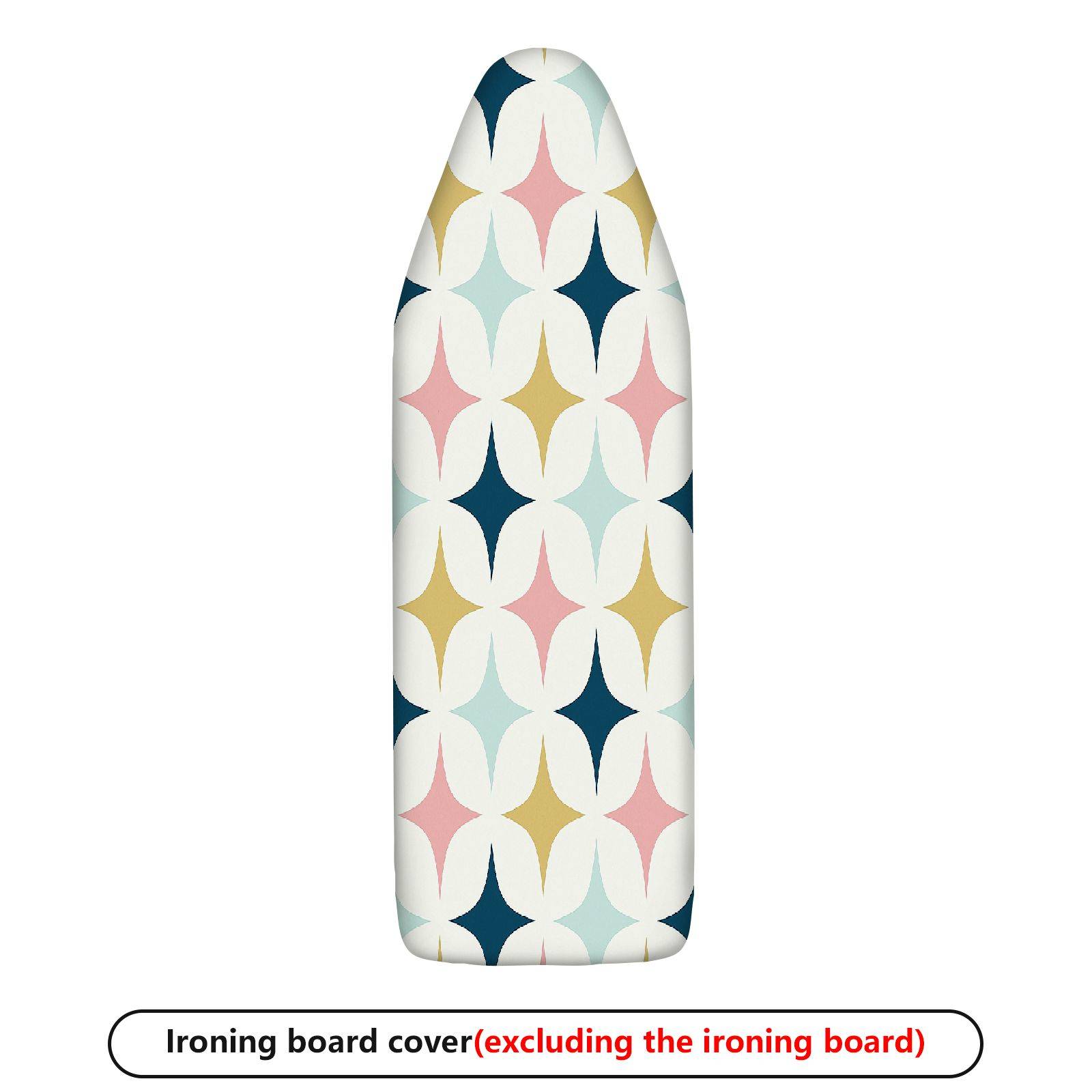 1-Piece Geometric Star Colorful Pattern  Ironing Board Cover, Universal Size, Without Board