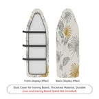 1-Piece Leaf Pattern Tropical Floral  Ironing Board Cover, Universal Size, Without Board