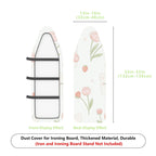 1-Piece Rabbit Floral Strawberry  Ironing Board Cover, Universal Size, Without Board