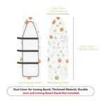 1-Piece Strawberry Floral Animal  Ironing Board Cover, Universal Size, Without Board