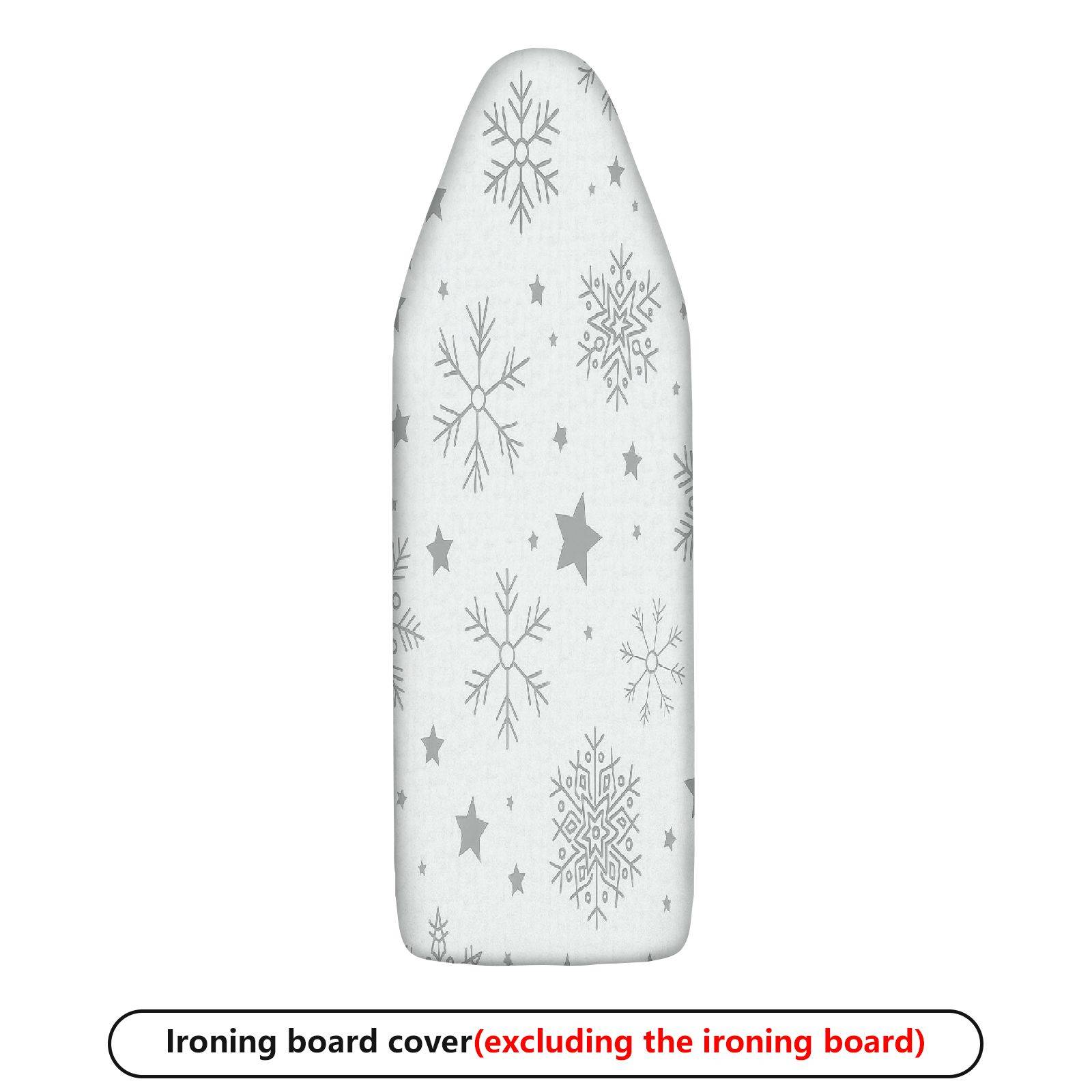 1-Piece Snowflake Star Pattern Winter  Ironing Board Cover, Universal Size, Without Board