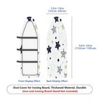 1-Piece Star Dot Pattern Universe Theme  Ironing Board Cover, Universal Size, Without Board