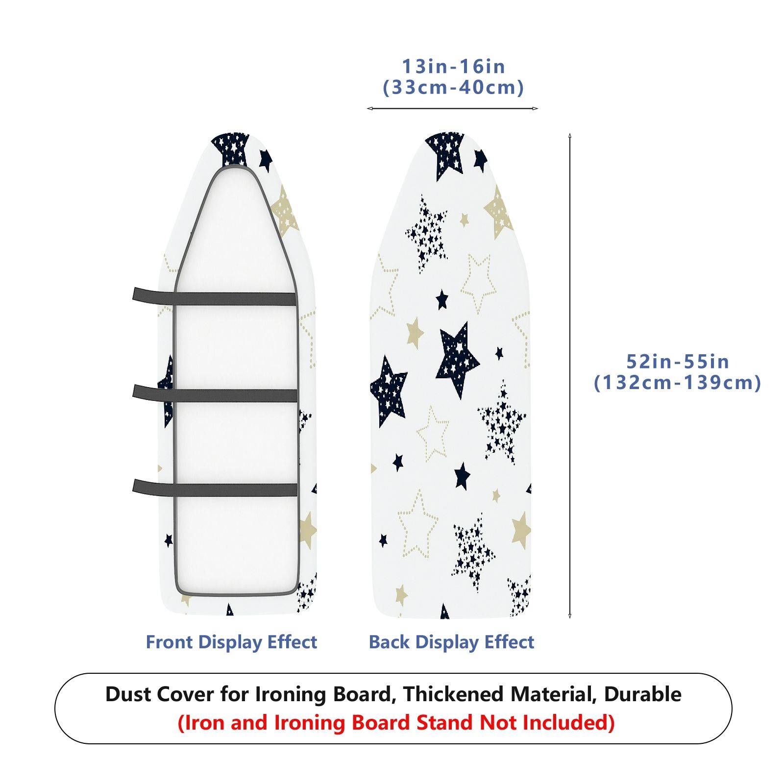 1-Piece Star Dot Pattern Universe Theme  Ironing Board Cover, Universal Size, Without Board