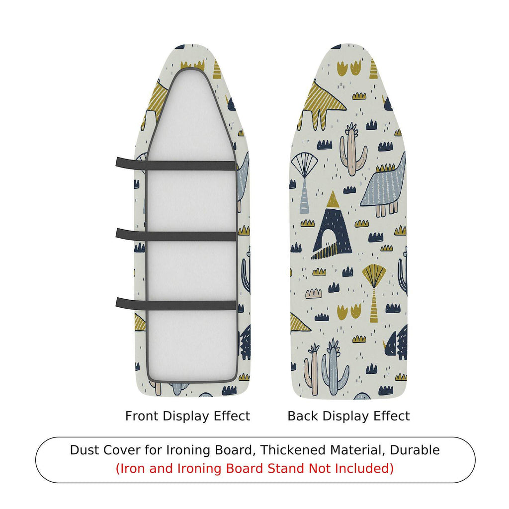 1-Piece Abstract Animals Nordic  Ironing Board Cover, Universal Size, Without Board