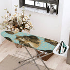 1-Piece Cat Animal Pattern Blue  Ironing Board Cover, Universal Size, Without Board