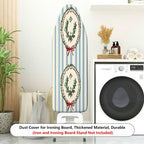 1-Piece Christmas Holly Festive  Ironing Board Cover, Universal Size, Without Board