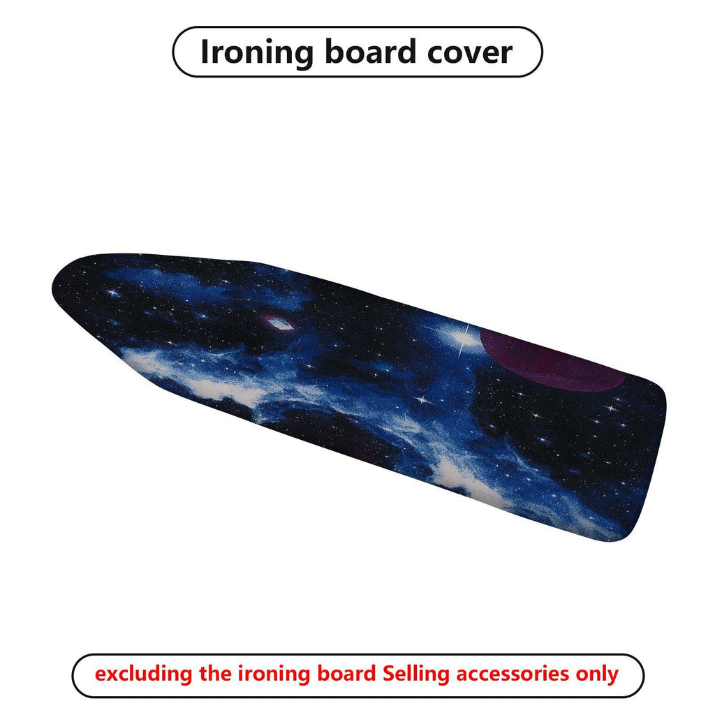 1-Piece Galaxy Space Stars  Ironing Board Cover, Universal Size, Without Board
