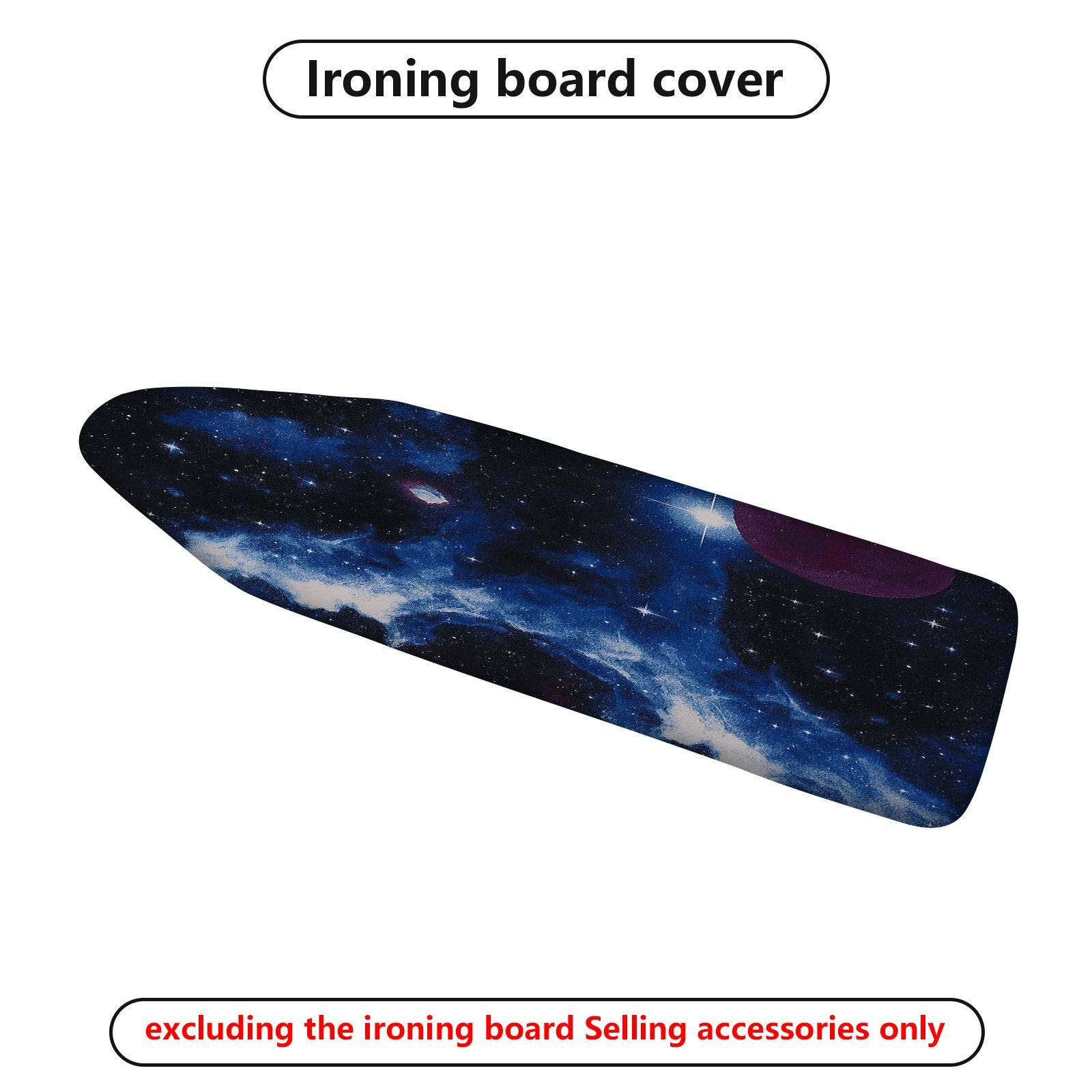 1-Piece Galaxy Space Stars  Ironing Board Cover, Universal Size, Without Board
