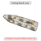 1-Piece Cat Pattern Cute Animal  Ironing Board Cover, Universal Size, Without Board