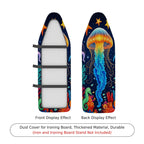 1-Piece Jellyfish Ocean Star Sea Creature  Ironing Board Cover, Universal Size, Without Board