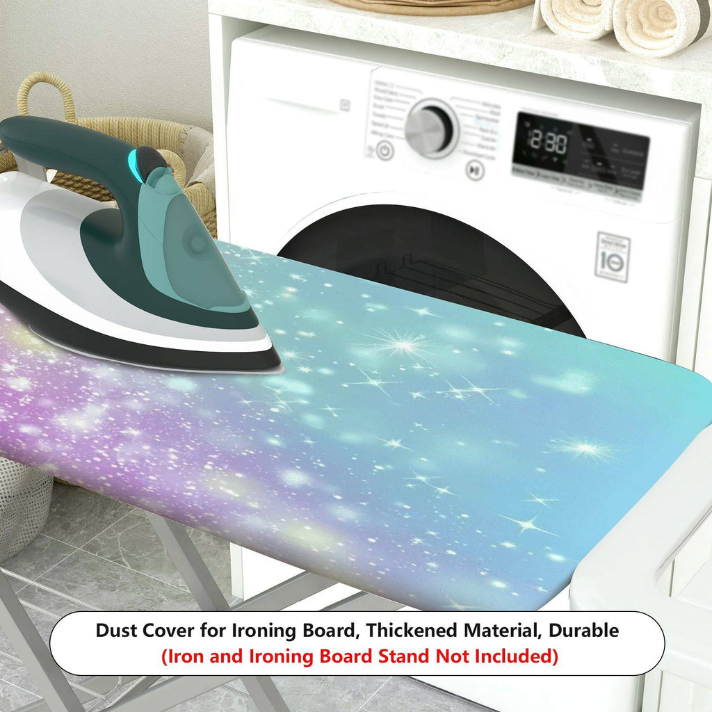 1-Piece Gradient Sparkle Star Glitter  Ironing Board Cover, Universal Size, Without Board
