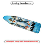1-Piece Penguin  Fun  Ironing Board Cover, Universal Size, Without Board