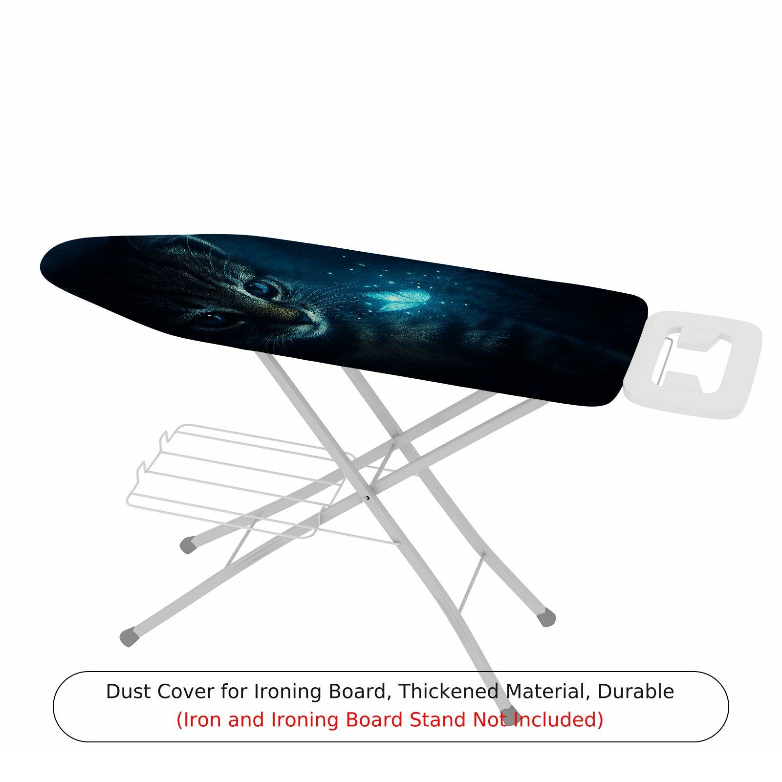 1-Piece Cat Night Fantasy  Ironing Board Cover, Universal Size, Without Board