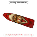 1-Piece Christmas Cat Festive  Ironing Board Cover, Universal Size, Without Board