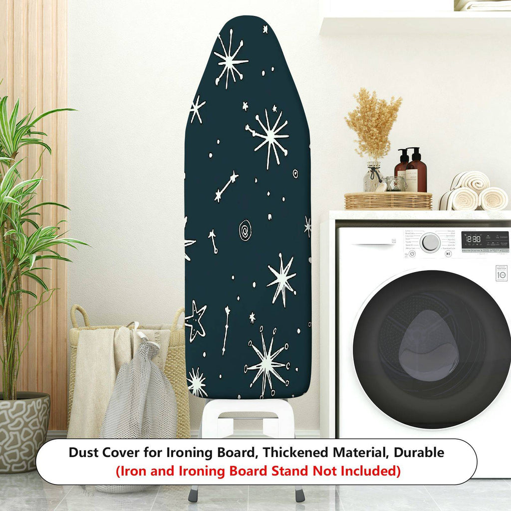 1-Piece Star Pattern Space Galaxy Universe  Ironing Board Cover, Universal Size, Without Board