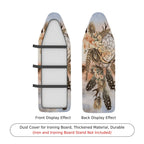 1-Piece Dreamcatcher Floral Feather  Ironing Board Cover, Universal Size, Without Board