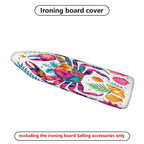 1-Piece Tropical Floral Crab  Ironing Board Cover, Universal Size, Without Board