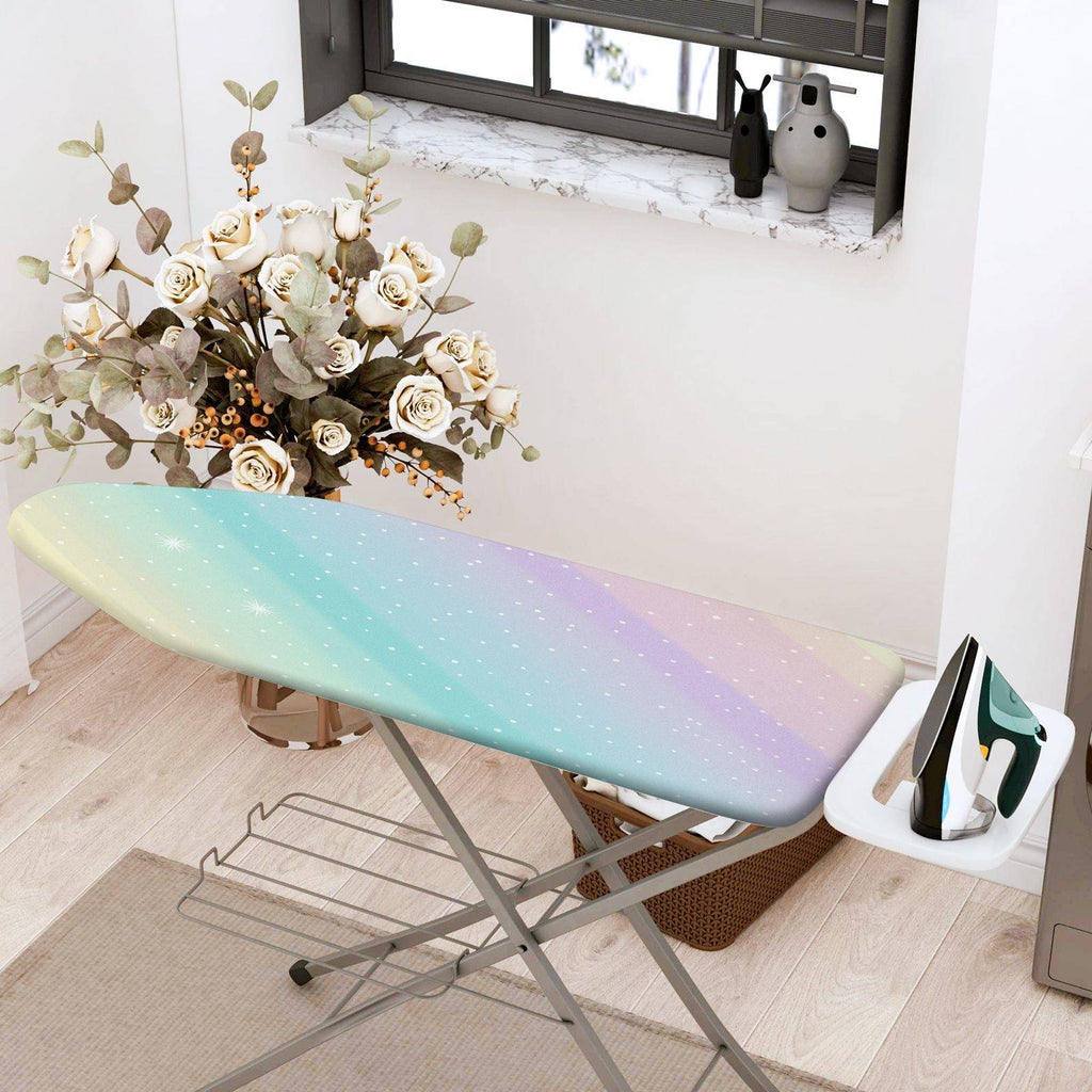 1-Piece Aurora Starry Pastel  Ironing Board Cover, Universal Size, Without Board