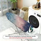 1-Piece Galaxy Planet Star  Ironing Board Cover, Universal Size, Without Board