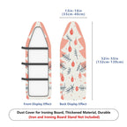 1-Piece Christmas Tree Ornament Festive  Ironing Board Cover, Universal Size, Without Board
