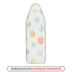 1-Piece Beach Sea Shell Starfish  Ironing Board Cover, Universal Size, Without Board