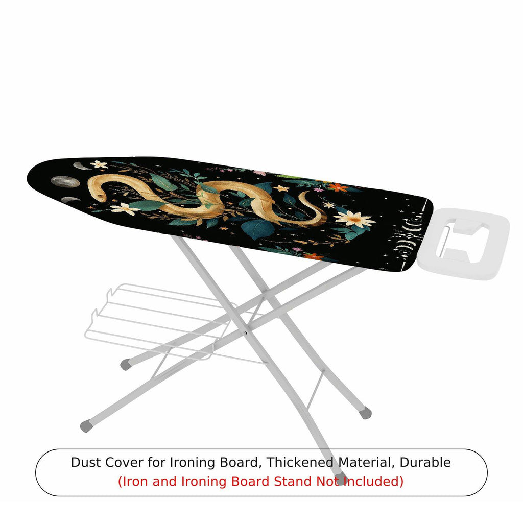1-Piece Floral Snake Starry  Ironing Board Cover, Universal Size, Without Board