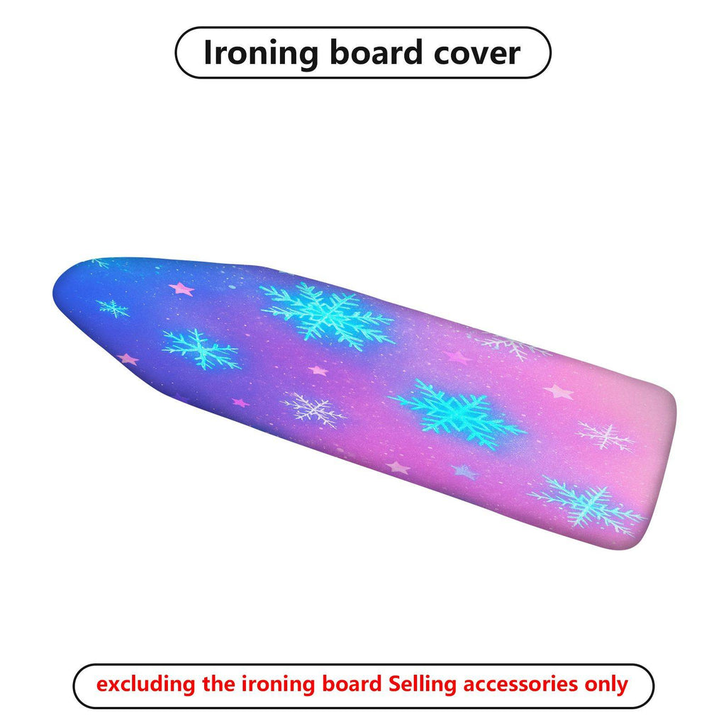 1-Piece Snowflake Star Galaxy  Ironing Board Cover, Universal Size, Without Board