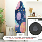 1-Piece Galaxy Space Planet Star  Ironing Board Cover, Universal Size, Without Board