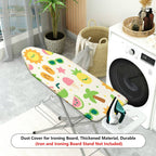 1-Piece Summer Tropical  Ironing Board Cover, Universal Size, Without Board