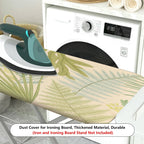 1-Piece tropical leaves greenery botanical  Ironing Board Cover, Universal Size, Without Board