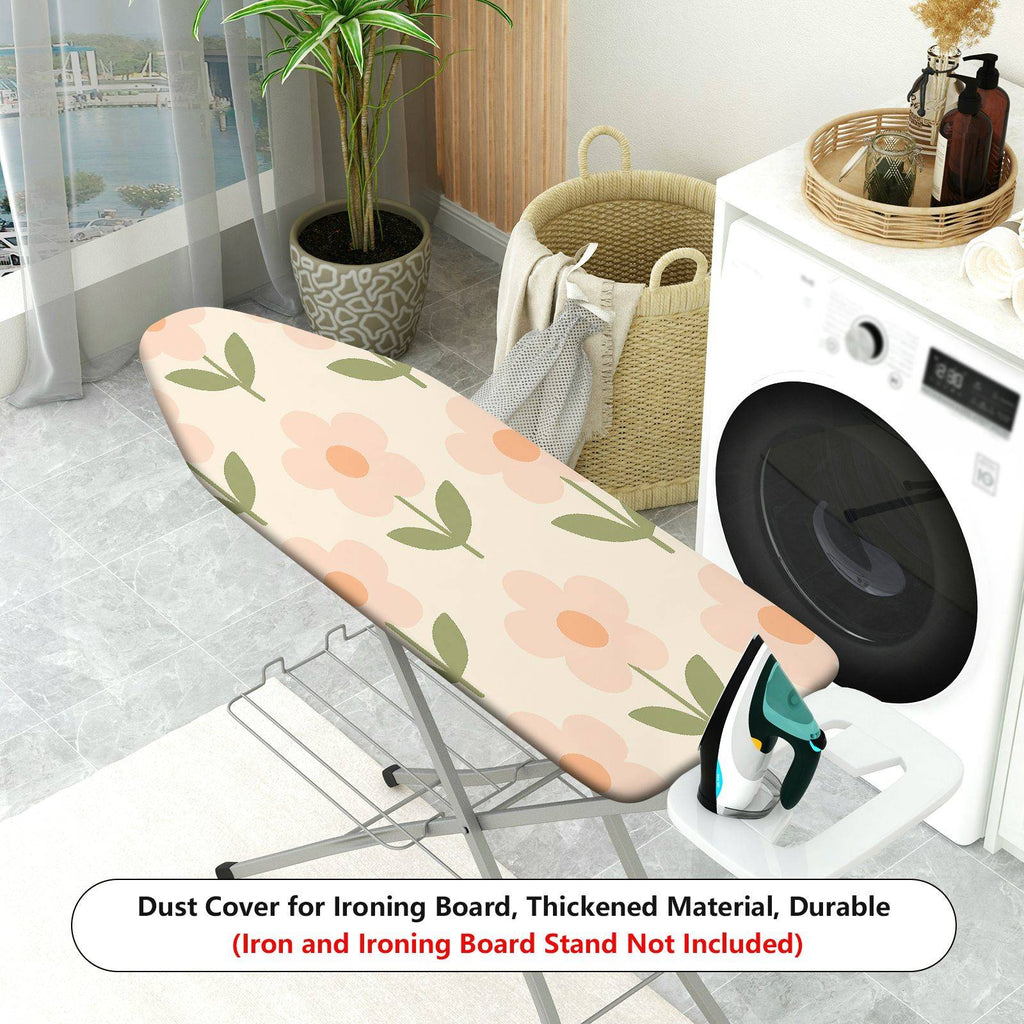 1-Piece Floral Pattern Pastel Retro  Ironing Board Cover, Universal Size, Without Board