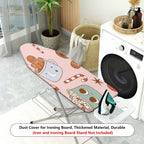 1-Piece Christmas Gingerbread Candy  Ironing Board Cover, Universal Size, Without Board