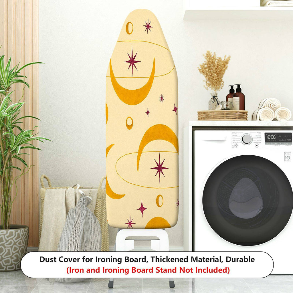 1-Piece Moon Star Planet  Ironing Board Cover, Universal Size, Without Board