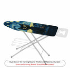 1-Piece Starry Night Cat Artistic  Ironing Board Cover, Universal Size, Without Board