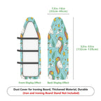1-Piece Unicorn Star Colorful  Ironing Board Cover, Universal Size, Without Board