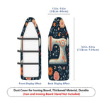 1-Piece Sewing floral retro  Ironing Board Cover, Universal Size, Without Board