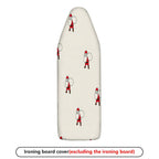 1-Piece Christmas Santa Claus  Ironing Board Cover, Universal Size, Without Board