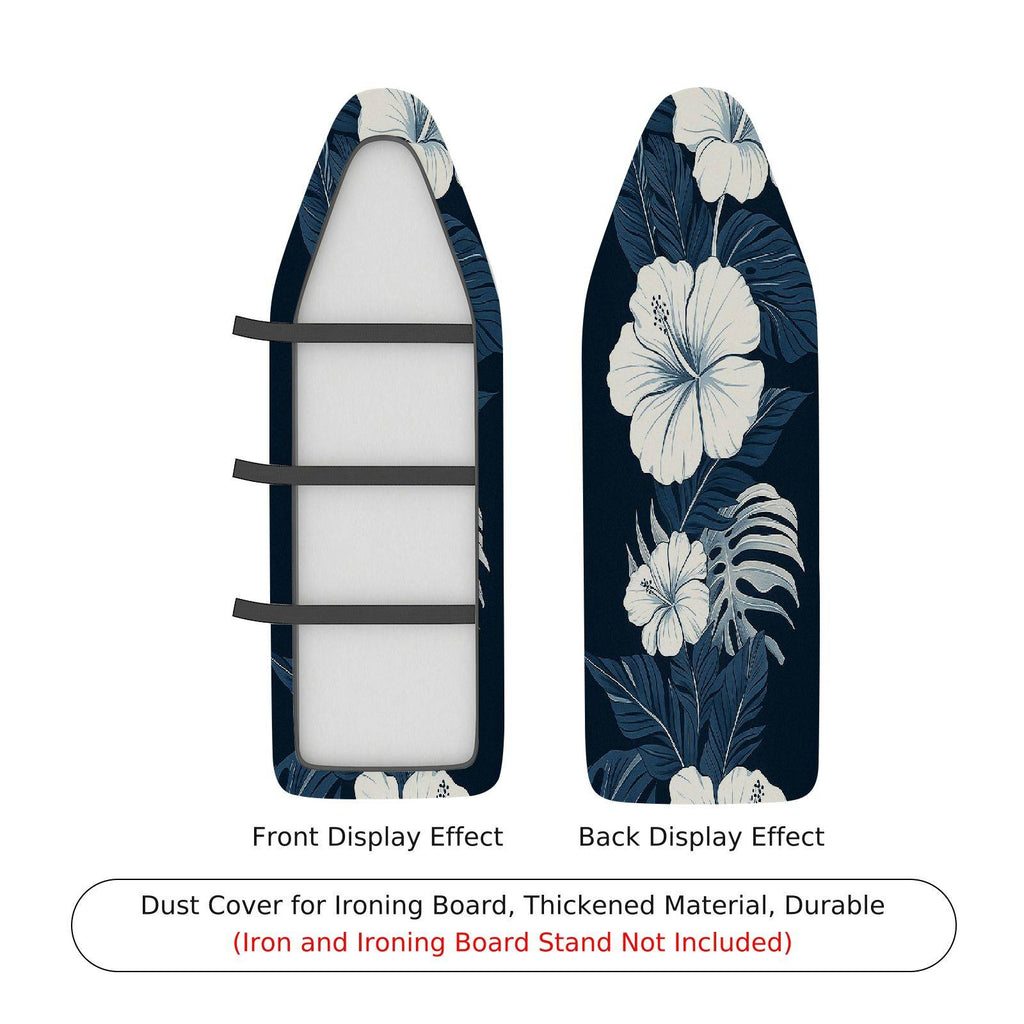1-Piece Floral Tropical Leaf  Ironing Board Cover, Universal Size, Without Board