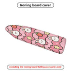 1-Piece Rabbit Strawberry Floral  Ironing Board Cover, Universal Size, Without Board
