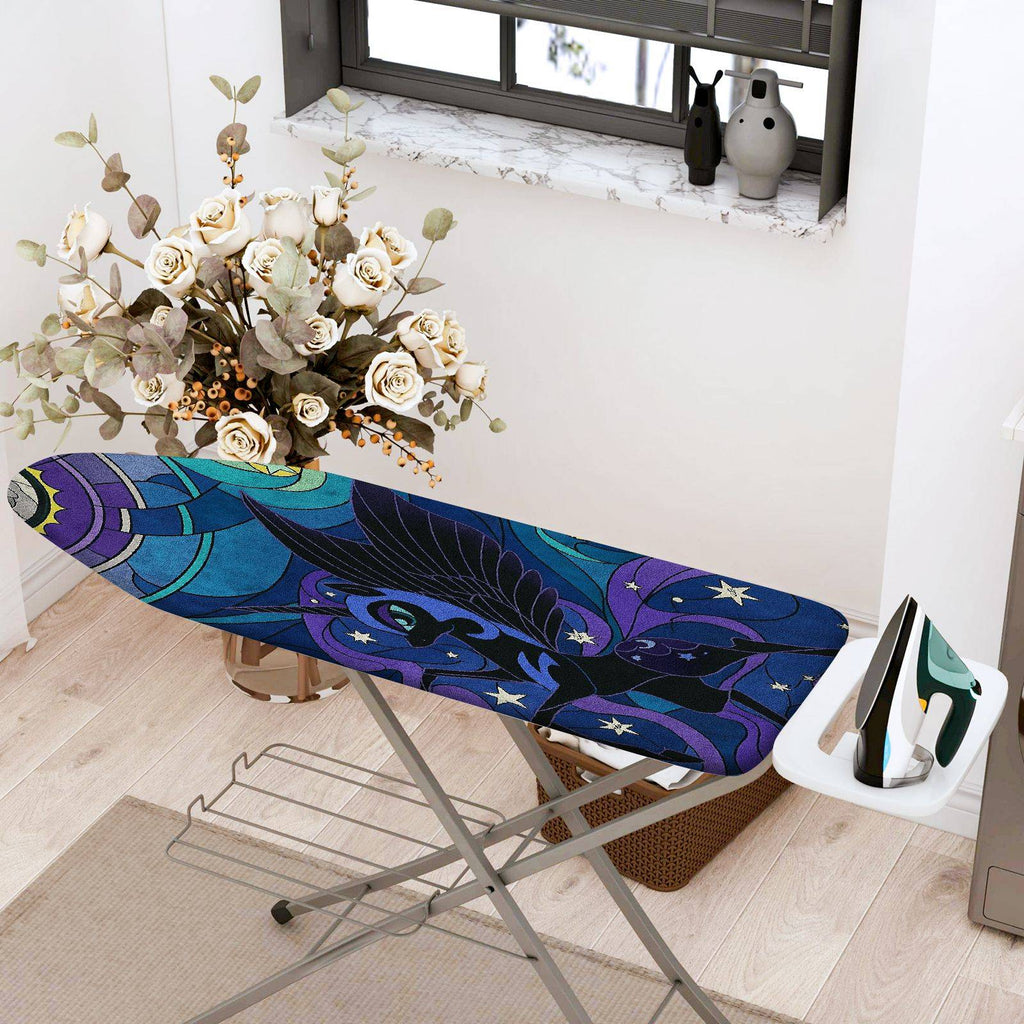 1-Piece Blue Moon Stars Night  Ironing Board Cover, Universal Size, Without Board