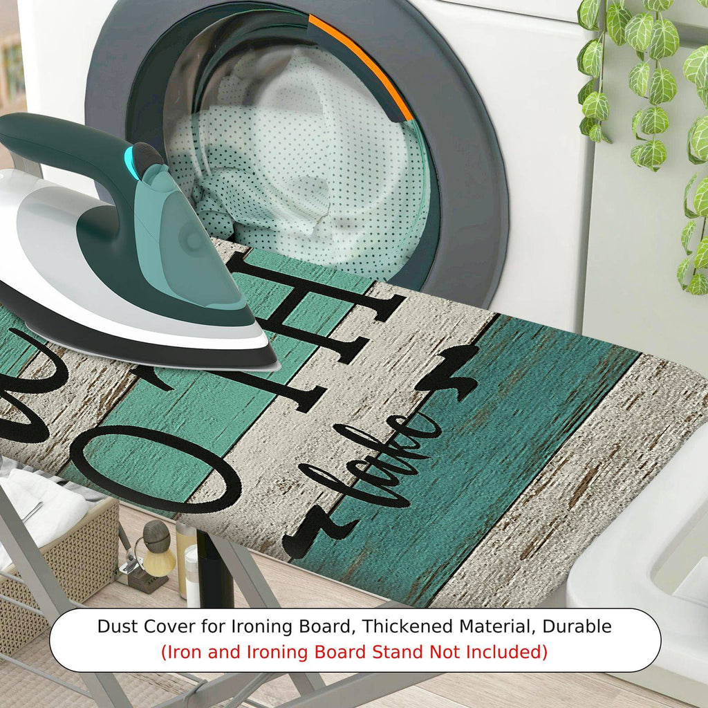 1-Piece Blue Striped Nautical Vintage  Ironing Board Cover, Universal Size, Without Board