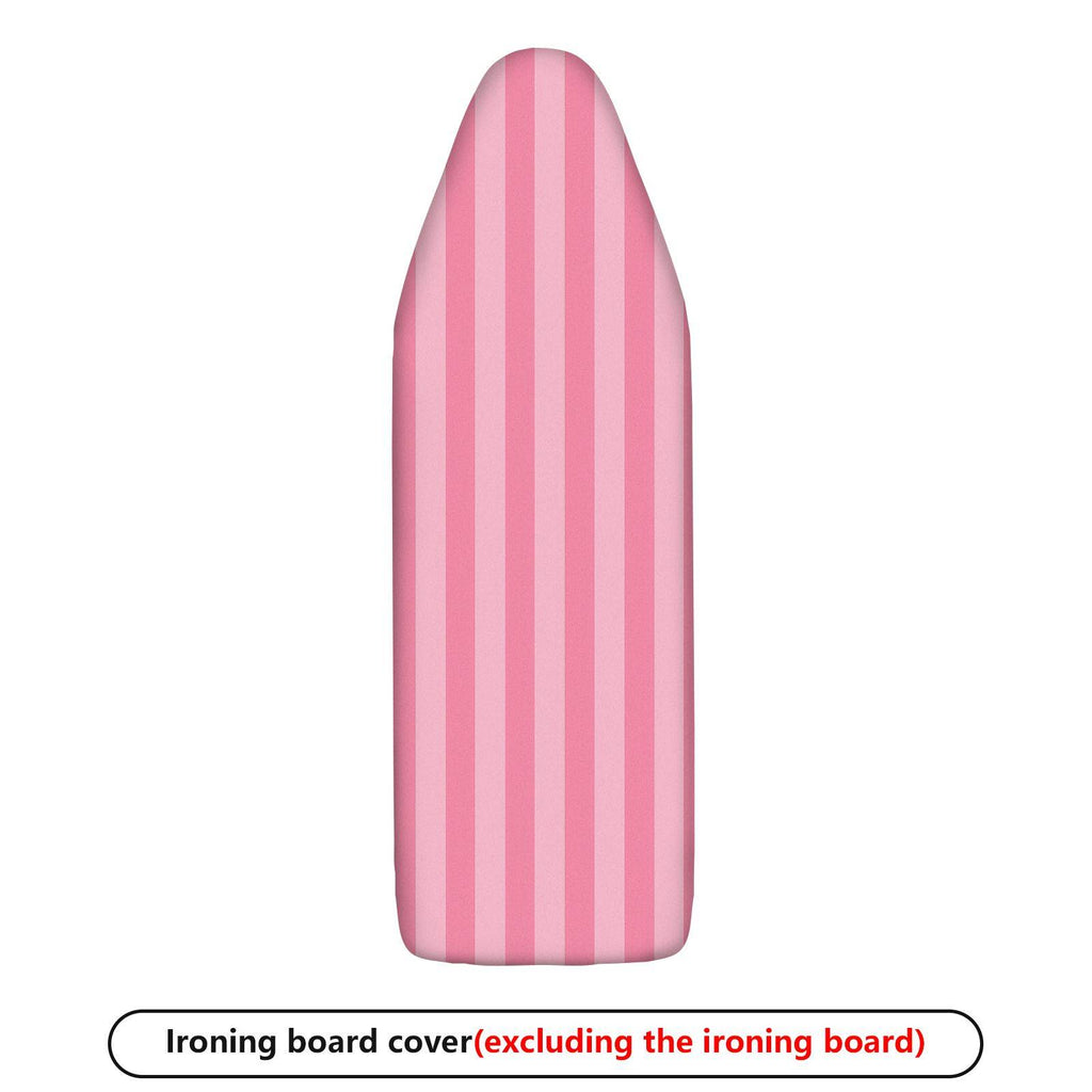 1-Piece Pink Striped Pattern  Ironing Board Cover, Universal Size, Without Board