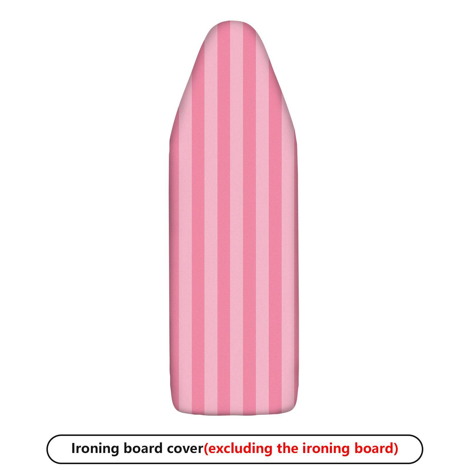 1-Piece Pink Striped Pattern  Ironing Board Cover, Universal Size, Without Board
